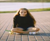teenage girl with skateboard sitting by lake 1157 49995 jpgsize626extjpggaga1 1 1700460183 1713052800semtais from 11yar sexy