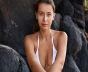 amazing view beautiful caucasian woman with perfect breast wears white bikini 273609 44194.jpg from nice perfect white boobs
