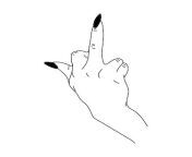line art middle finger hand drawn sign one line vector pencil sketch illustration fuck you 712485 485 jpgw360 from 西班牙塞维利亚约炮【line：kc243】可上门服务 wvqs