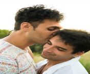 young gay couple love kissing nature two young lovers happy caucasian couple with sunset 458308 111 jpgw360 from pakistani gay couple kiss