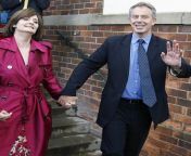 britain s former pm blair and wife cherie leave trimdon labour club in trimdon.jpg from miranda blair