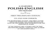 a learners polish english dictionary endlezzcom.jpg from pej 1 nek