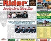 canadian darcy wilson wins reining gold at 2009 the rider.jpg from grimsby mega link