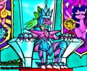 spike the emperor of crystal empire color by coberlink d7rn7ie.jpg from coberlink art spike twilight