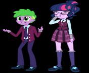 spike and twilightby thecheeseburger daktsk3.png from spike and twilight with their s