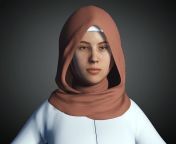 new hijab style for character creator 3d model 8c31977af0.jpg from hijab 3d