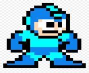 8 bit character megaman.png from 8bit
