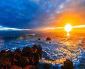 ocean summer sunset 1.jpg from sunset shimmer39s fantasy full video hd