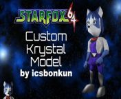 customkrystalmodelbyicsbonkun.jpg from star fox 64 icsbonkun