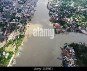 khulna bangladesh june 10 2021 the birds eye view of rupsha river khulna is the third largest city in bangladesh on the banks of the river rups 2g5fnt3.jpg from khulna rupshi sez