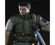 evil chris redfield stars vest 550x550h.jpg from 1101924 chris redfield chuck greene cole macgrath dead rising dead space god of war grand theft auto iv headingsouthart isaac clarke kratos nathan drake niko bellic resident evil uncharted crossover infamous png