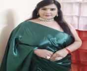 kanchan arora saree hot curvy actress 26.jpg from kanchan aunty kotha web series trailer milk sex video