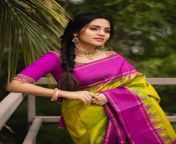 691 tamil actress hot gallery bhavani sre in saree latest hot photos.jpg from hot sre