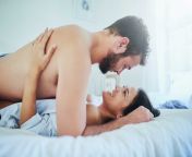 couple passionate in bed.jpg from 1night sex new marria