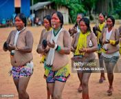 indigenous women of the kayapo tribe perform a ceremonial after a speech by their indigenous jpgs612x612wgik20chdgv63ywbpgzj5hsnaro5v46mvx3mtolxiyz5gb58 from women in xingu