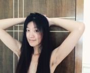 h 618 from asian shaving hairy armpits