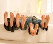 70052647 teenage girls feet hanging off of the bed.jpg from cuties feet