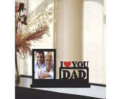 gift jaipur i love u dad personalised wooden photo table top.jpg from indian father in law homemade free porn sex pics with bahu