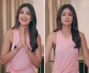 shilpa shetty kundra said that practising pranayam can help people stay positive during difficult times.jpg from shilpa shetty xxx video download for bangle sex