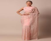 pink saree in organza silk with chikankari floral work and u sg212333 9jpgaio w400 from xxx bhabhi 35 saree khol ke gaand me land dala indianxxxx tamil video