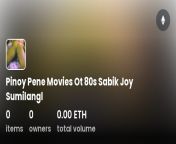 pinoy pene movies ot 80s sabik joy sumilangl from filipino pene mo