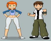 gwen and ben tennyson by garabatoz by evil count proteus dbofx5b.png from ben 10 naked gwen and jul