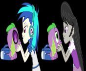 spike gets all the equestria girls part 5 by titanium pony d8vn71u.png from spike gets all list the mares