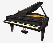 pngtree play piano hand drawn piano black piano piano illustration png image 449910.jpg from pan piano 優良