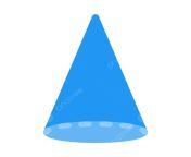 pngtree conical geomentric shape oval cone.png image 8277210.png from gambar kon