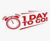 pngtree 1 day to go with alarm clock sale promotion campaign countdown png image 1056063.jpg from 1 by day