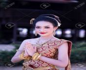 158502883 beautiful thai girl in thai traditional costume asia woman wearing traditional thai dress the.jpg from thai xxx video চোট মেয়েদের