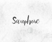 92392844 the word saxophone concept and theme painted in black ink on a watercolor wash background.jpg from palbr sax