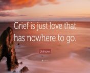 7292571 unknown quote grief is just love that has nowhere to go.jpg from just love that
