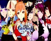genshin impact sfm 3d anime hentai compilation raiden shogun yoimiya ningguang and more 300x169.jpg from genshin hentai