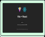 create a new react app with vite 2 1.png from using vite
