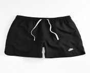 nike sportswear essentials black woven flow shorts359922 front us.jpg from shorts