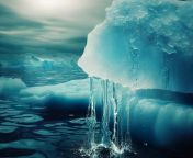 polar ice melt art concept.jpg from melting