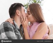 depositphotos 187924586 stock photo cute young lovely couple kissing.jpg from cute kissin