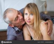depositphotos 183030710 stock photo elderly man embracing and kissing.jpg from old man kiss young in front of her brother from indian brother kissing elder sister