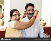 depositphotos 183057456 stock photo indian wife taking mustache husband.jpg from indian wife taking a whole fist in her chut