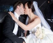 depositphotos 9185062 stock photo newlywed couple kissing in limousine.jpg from newly wed couple kissing