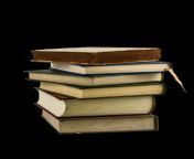 stack of books isolated on white background.png.png from book