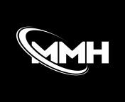mmh logo mmh letter mmh letter logo design initials mmh logo linked with circle and uppercase monogram logo mmh typography for technology business and real estate brand vector.jpg from m m h