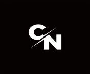 cn logo letter monogram slash with modern logo designs template vector.jpg from www cn com