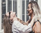 a couple of gay woman smiling and kissing same sex young married female couple in their daily routine showing some affection lgbt photo.jpg from mam sex woman sex gay sex a sex moveristy sex hd photo