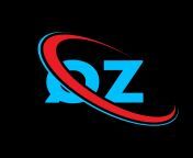 qz logo qz design blue and red qz letter qz letter logo design initial letter qz linked circle uppercase monogram logo vector.jpg from qz a1kb7tq