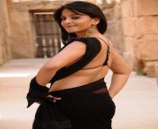 actressalbum com anushka shetty in black saree20.jpg from anushka xray