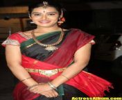 actressalbum com telugu tv actress hari teja stills in red saree 4.jpg from telugu serial actress hari teja nude body images