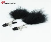 morease feather nipple clamps flirting nipple toys sexy red breast nipple clips milk sex products for.jpg from tÃÂÃÂ¼rk ÃÂÃÂ¼nlÃÂÃÂ¼ler nipple
