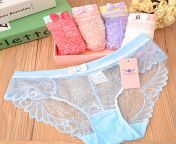 hot sale young girls lace panties seamless transparent breathable panty hollow briefs teen girl underwear.jpg from 13yo panty